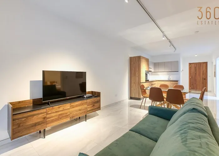 Appartement Modern 2br With Private Terrace & Sofa Bed By 360 Estates