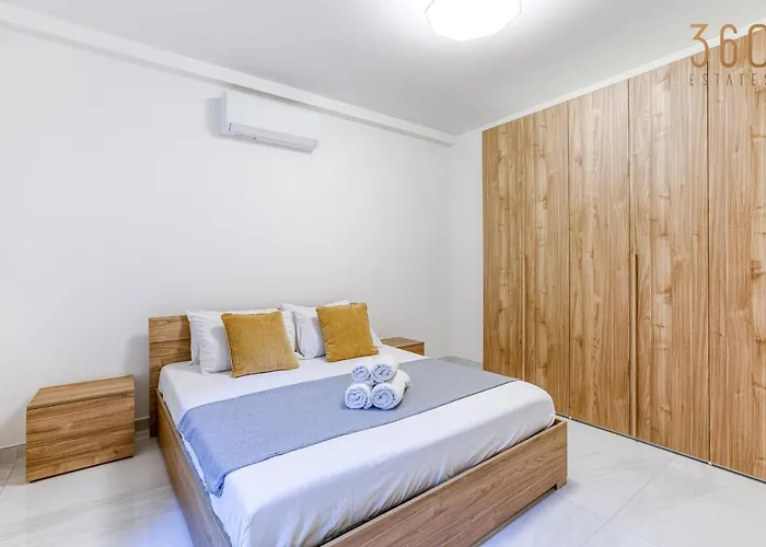 Appartement Modern 2br With Private Terrace & Sofa Bed By 360 Estates San Pawl il-Baħar