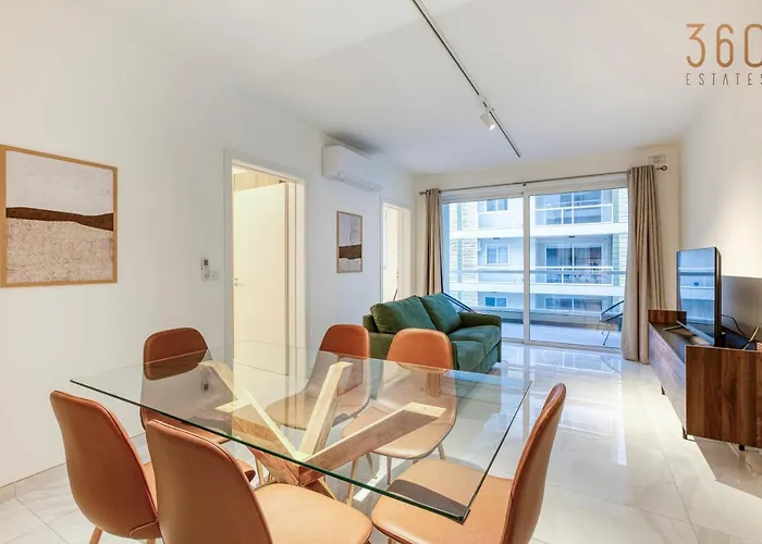 Appartement Modern 2br With Private Terrace & Sofa Bed By 360 Estates San Pawl il-Baħar