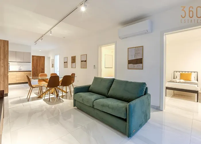 Appartement Modern 2br With Private Terrace & Sofa Bed By 360 Estates *